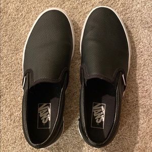 Black Slip on Vans